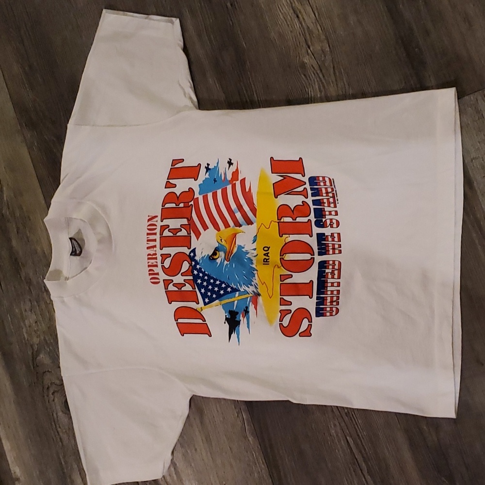 Vintage 1991 Operation Desert Storm tshirt